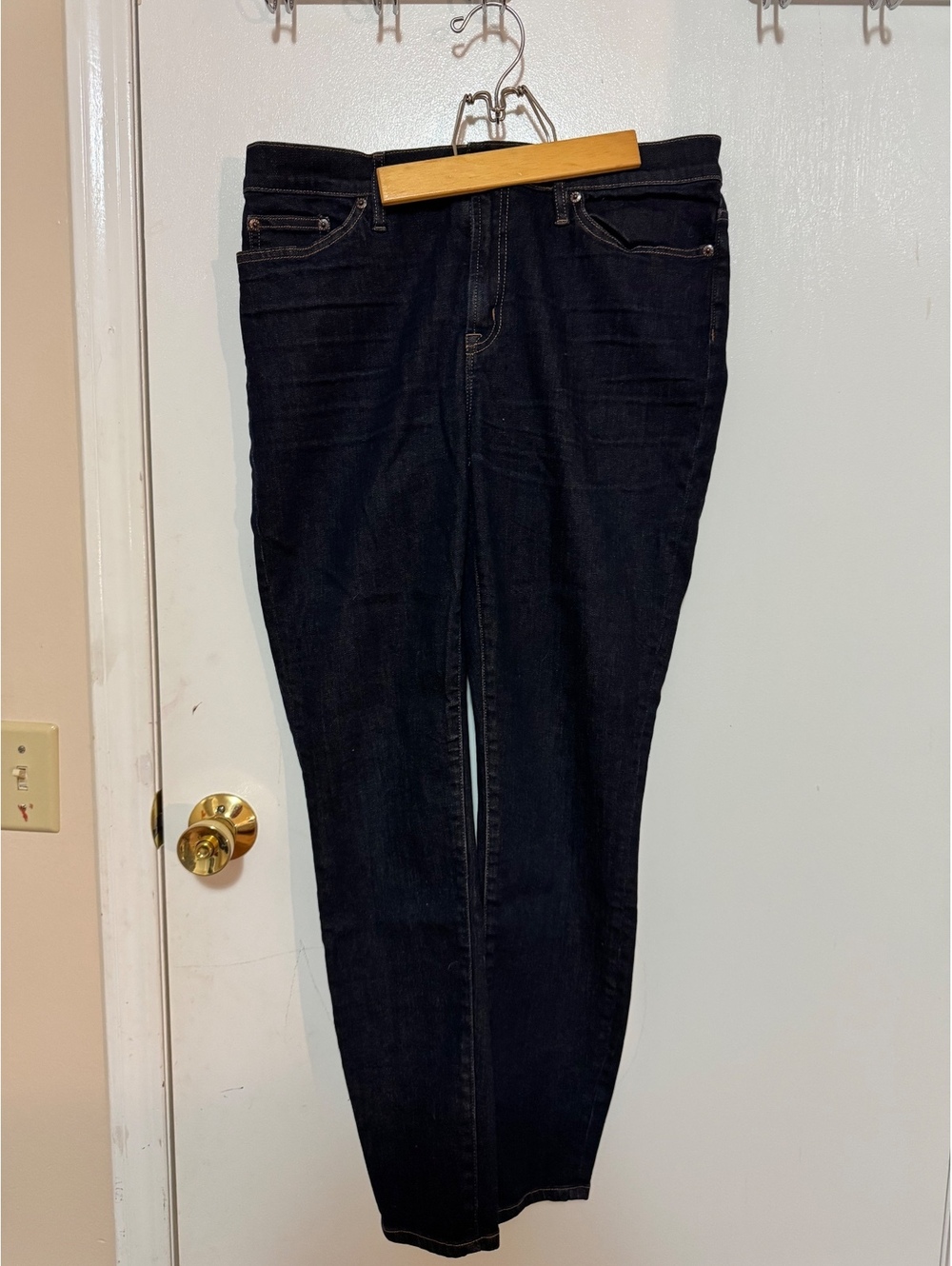 J.Crew Lookout High Rise Skinny Jeans Size  32 Dark Blue